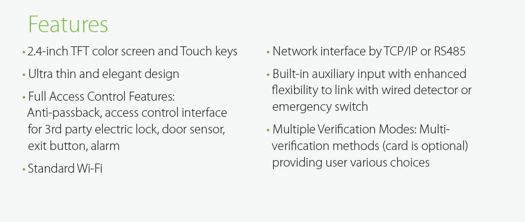 Fingerprint time attendance systems